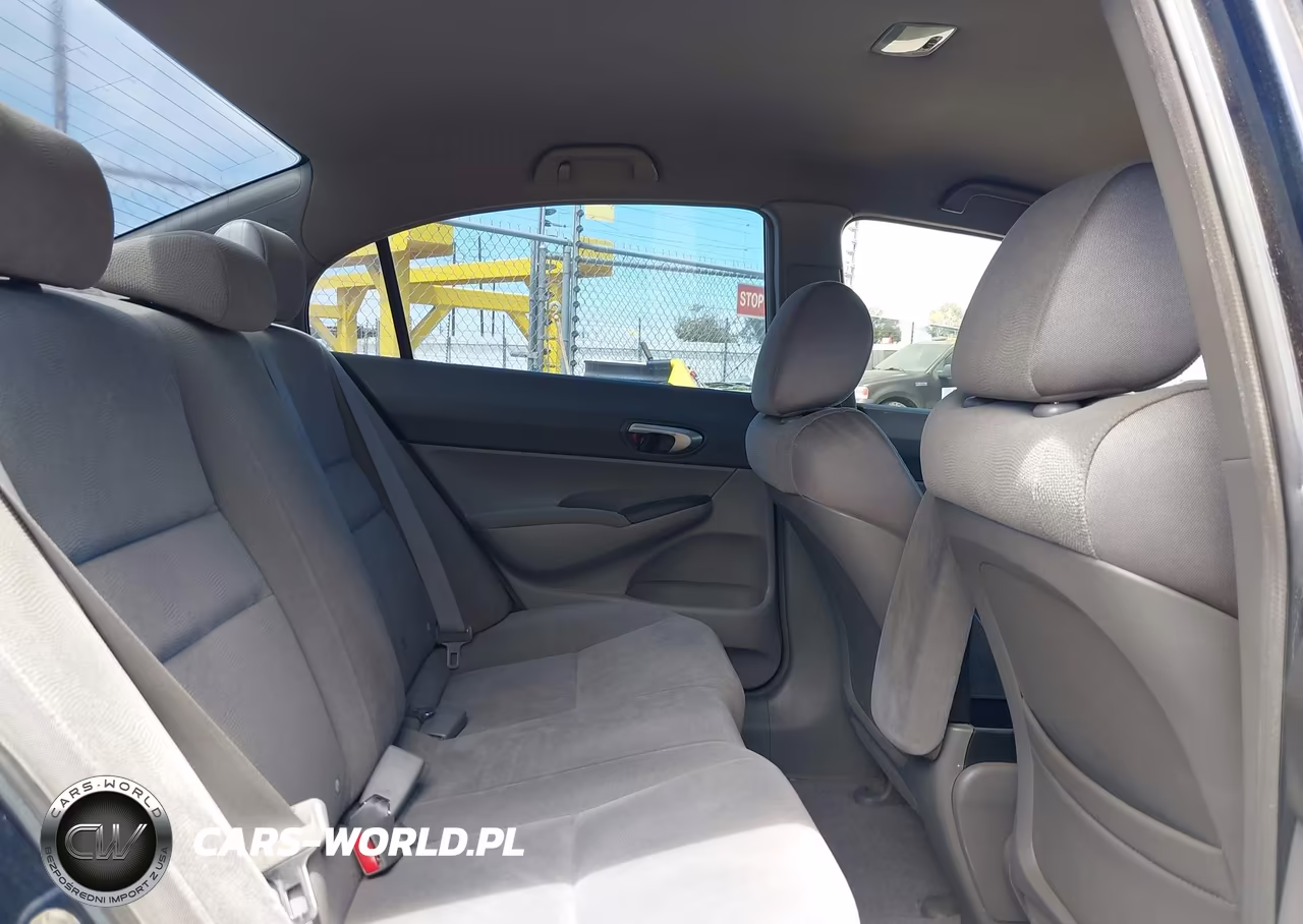 2007 Honda Civic Lx VIN:JHMFA16537S006839 - 8