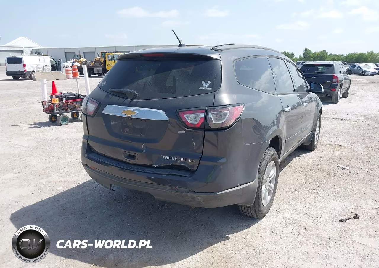 2013 Chevrolet Traverse Ls VIN:1GNKRFEDXDJ204535 - 4