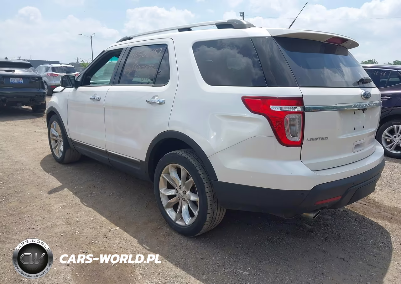 2012 Ford Explorer Limited VIN:1FMHK8F87CGA35828 - 3