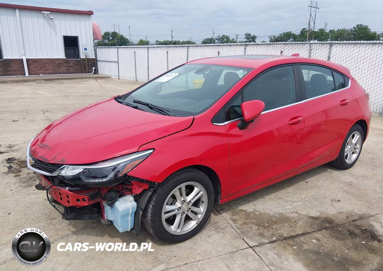 2018 Chevrolet Cruze Lt Auto VIN:3G1BE6SM8JS577259 - 2