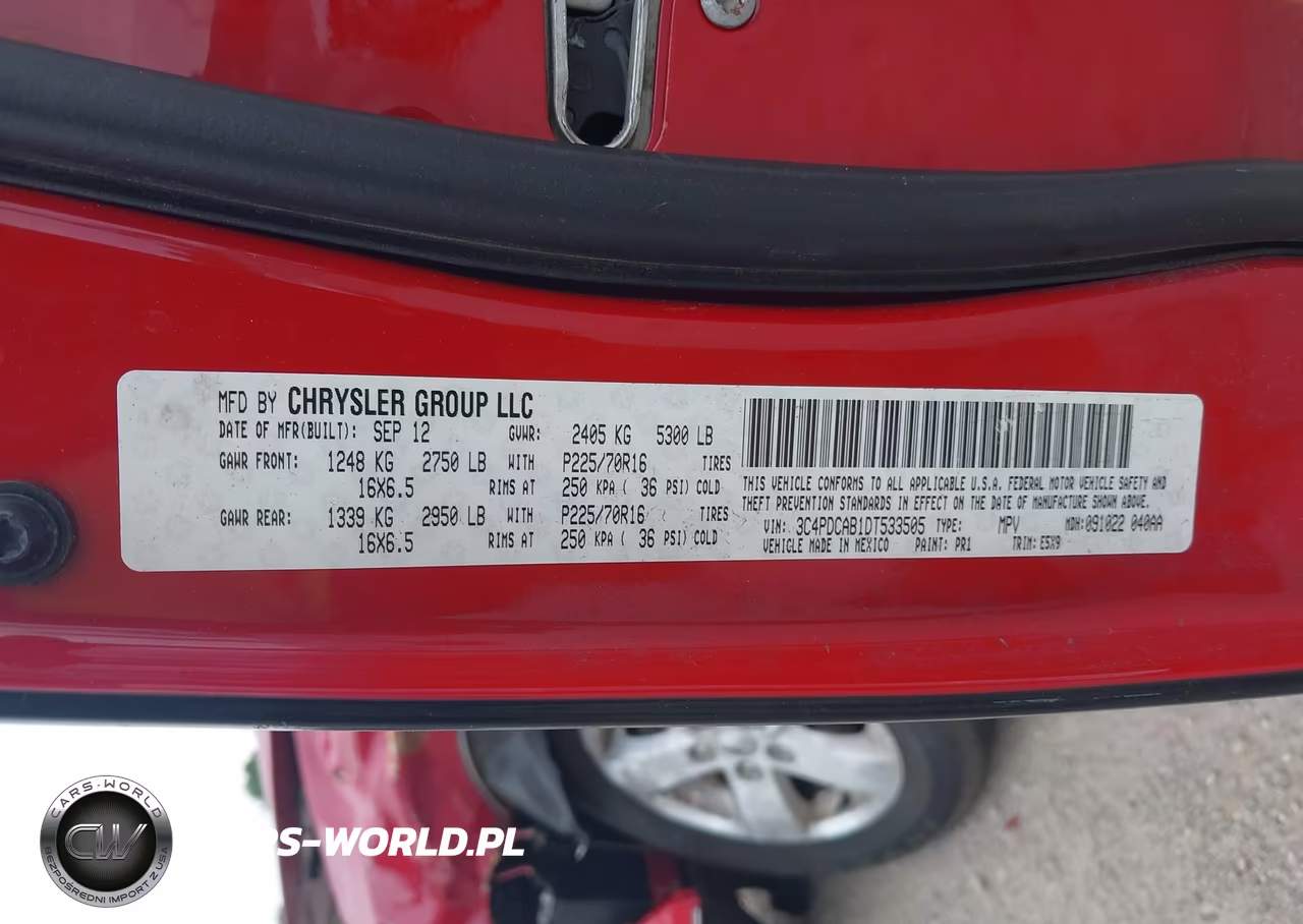 2013 Dodge Journey American Value Pkg VIN:3C4PDCAB1DT533505 - 9
