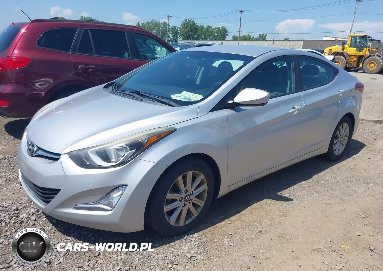 2014 Hyundai Elantra Se VIN:5NPDH4AE9EH469786 - 2