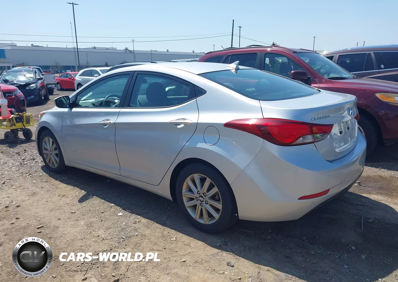 2014 Hyundai Elantra Se VIN:5NPDH4AE9EH469786 - 3