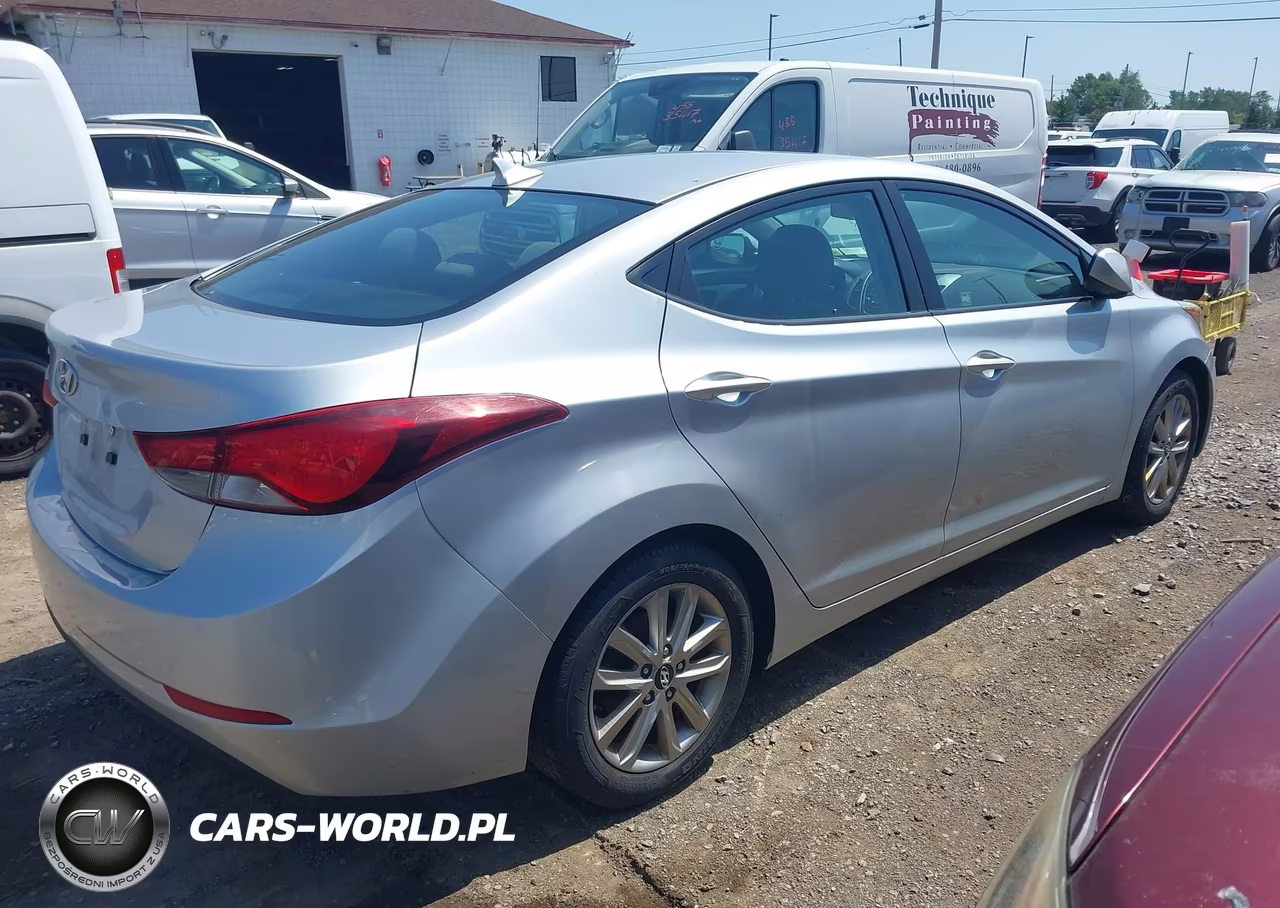 2014 Hyundai Elantra Se VIN:5NPDH4AE9EH469786 - 4