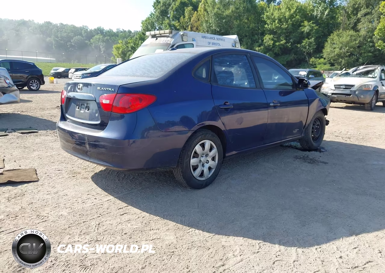 2008 Hyundai Elantra Gls-Se VIN:KMHDU46D58U489681 - 4