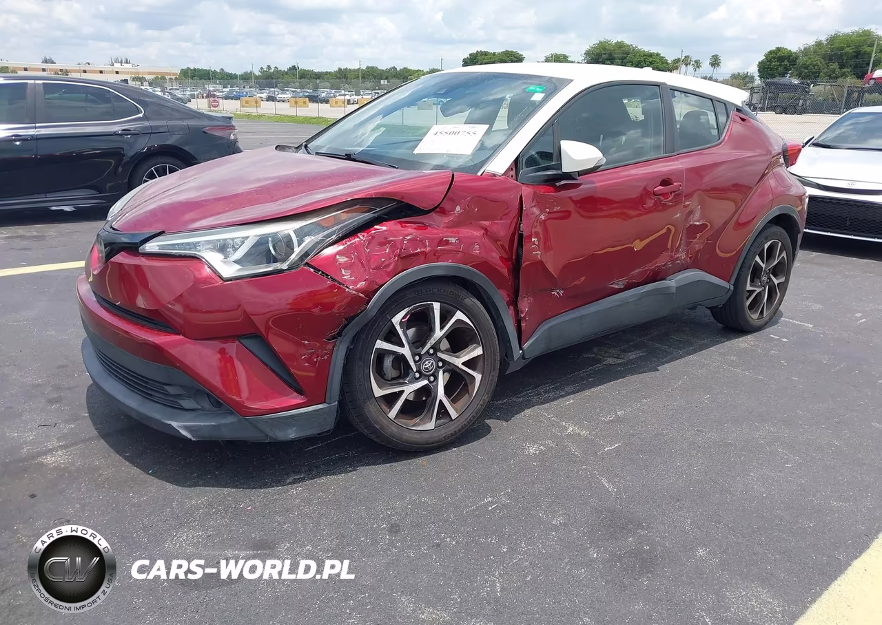 2018 Toyota C-Hr Xle VIN:NMTKHMBX8JR043663 - 2