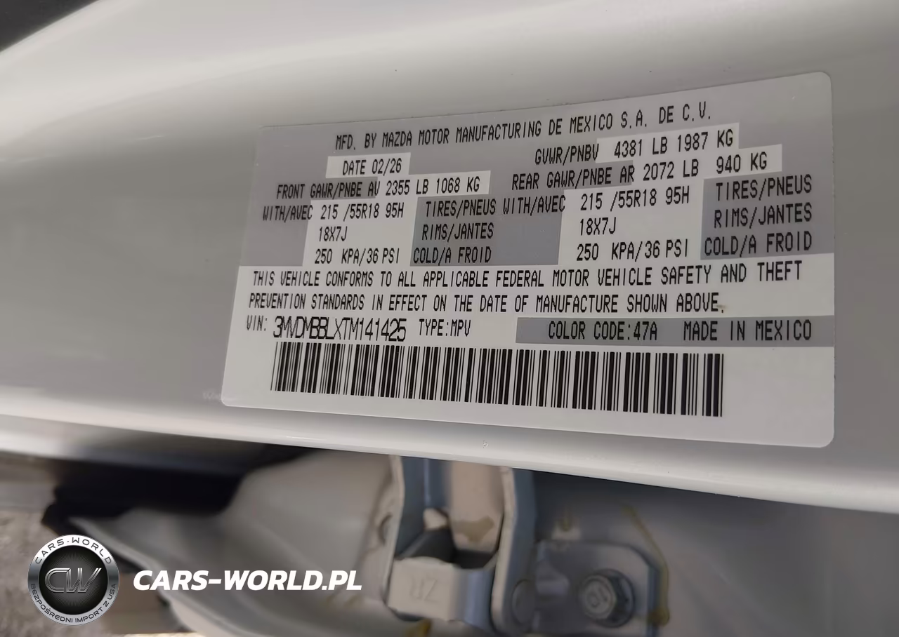 2026 Mazda Cx-30 2.5 S Select Sport VIN:3MVDMBBLXTM141425 - 9