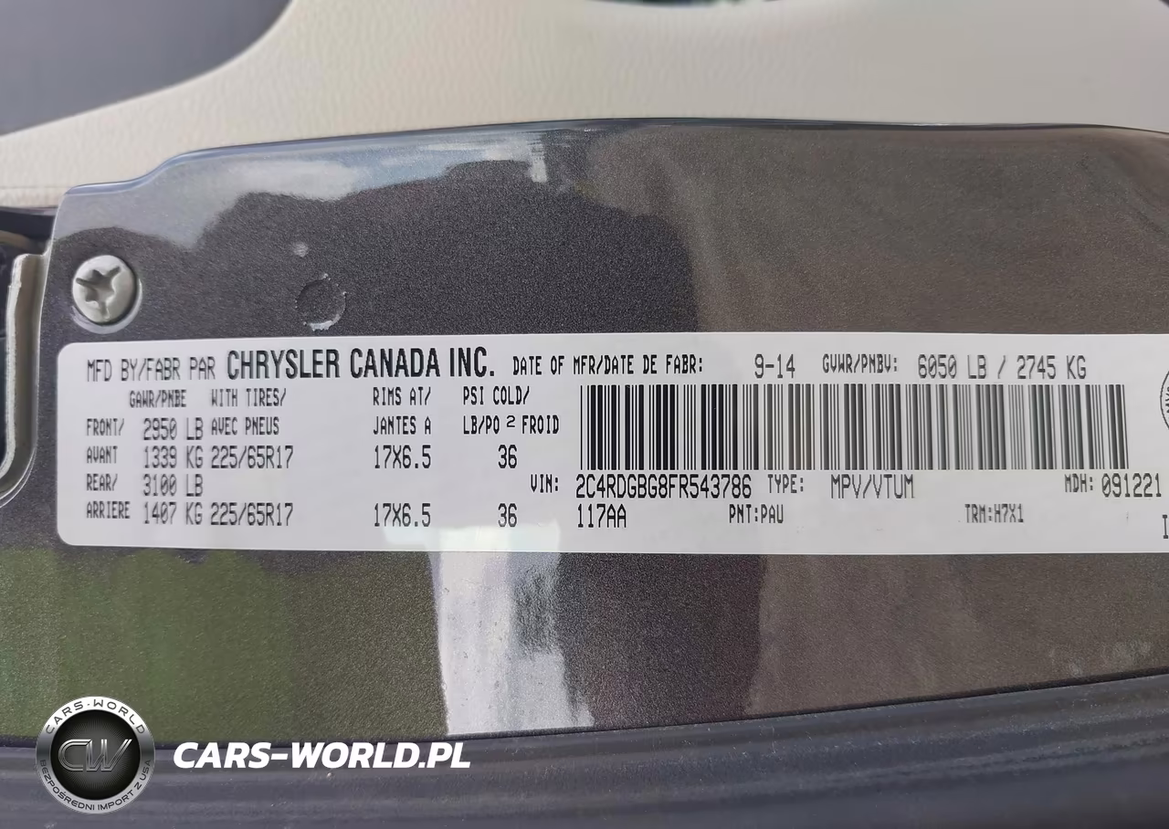 2015 Dodge Grand Caravan Se-Sxt VIN:2C4RDGBG8FR543786 - 9
