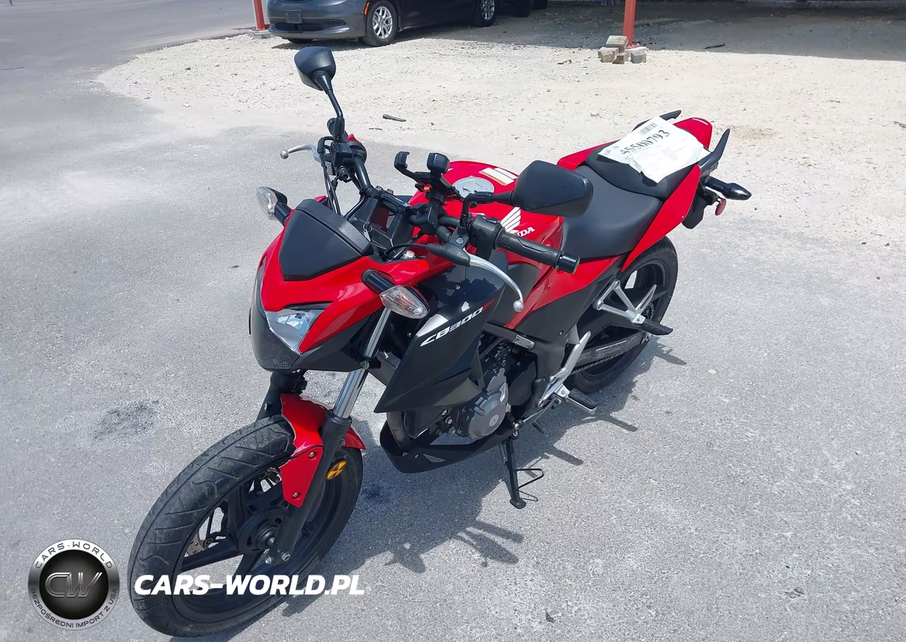 2015 Honda Cb300 F VIN:MLHNC5214F5101082 - 2