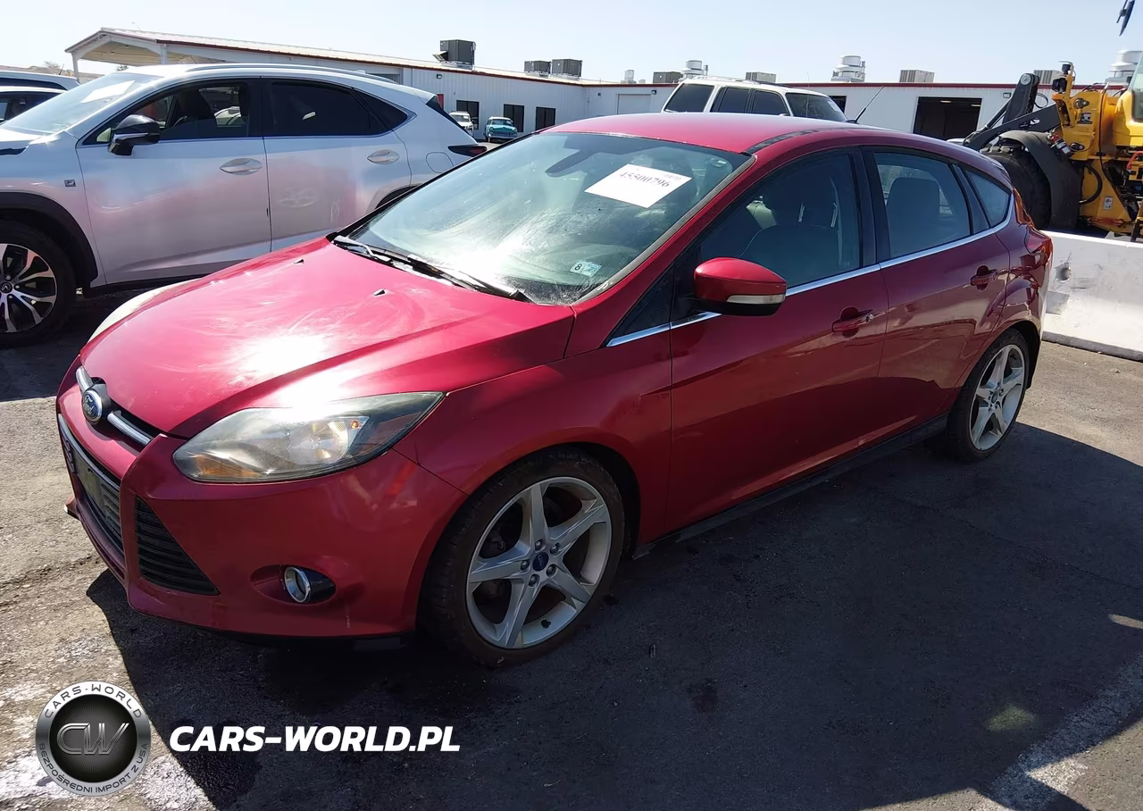 2012 Ford Focus Titanium VIN:1FAHP3N23CL309240 - 2