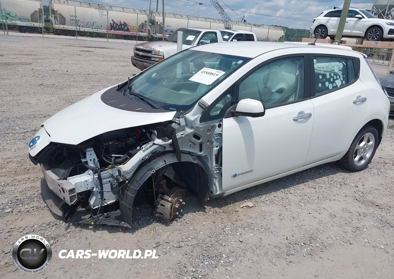 2013 Nissan Leaf Sv VIN:1N4AZ0CP7DC418567 - 2