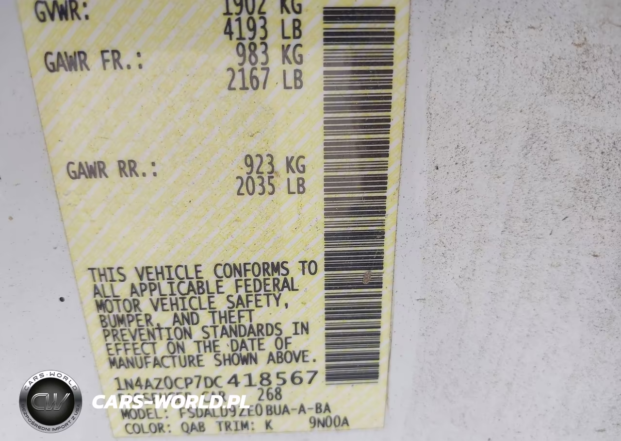 2013 Nissan Leaf Sv VIN:1N4AZ0CP7DC418567 - 9