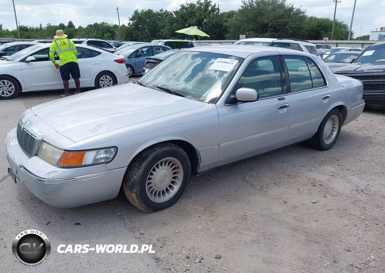 2001 Mercury Grand Marquis Ls VIN:2MEFM75W81X658610 - 2