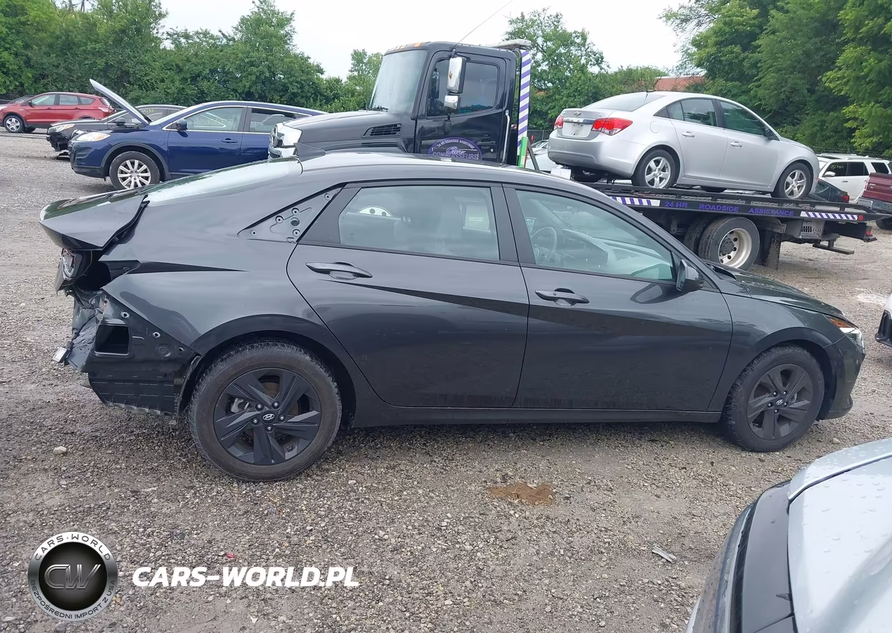 2022 Hyundai Elantra Sel VIN:5NPLS4AG8NH078627 - 14