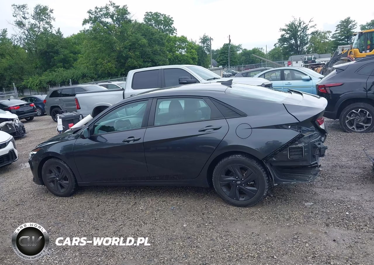 2022 Hyundai Elantra Sel VIN:5NPLS4AG8NH078627 - 15