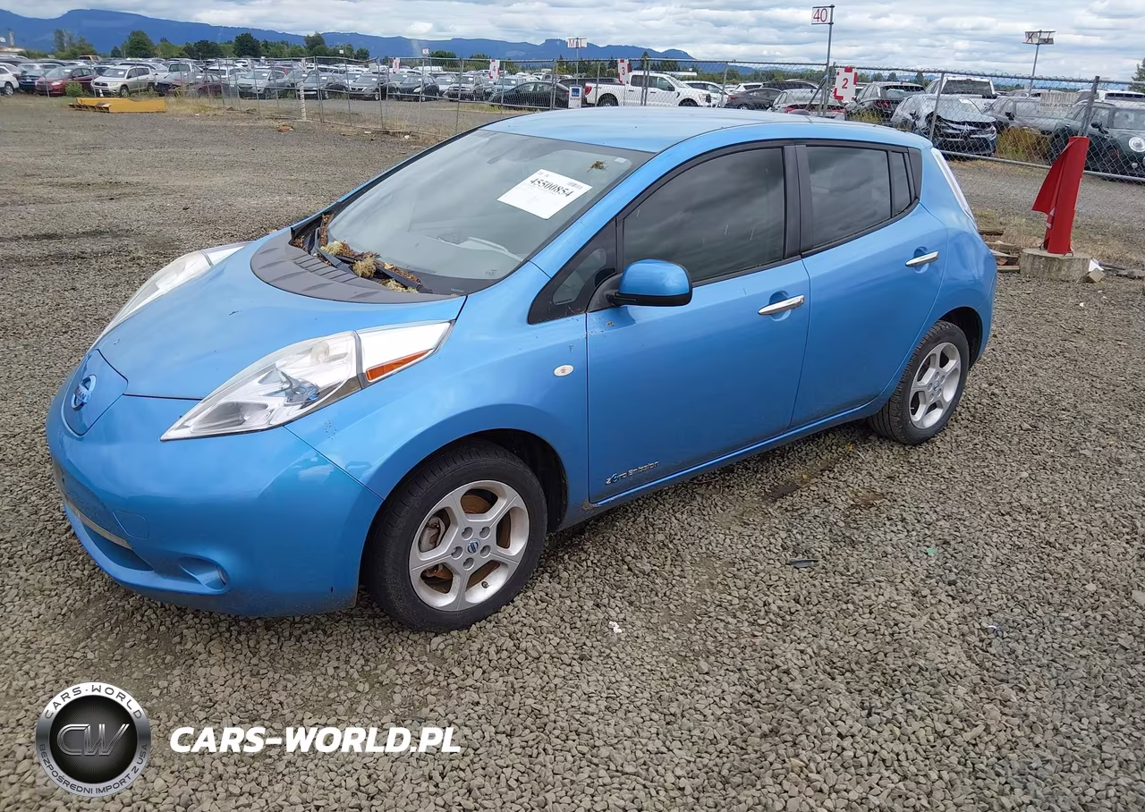 2012 Nissan Leaf Sl VIN:JN1AZ0CP7CT022781 - 2