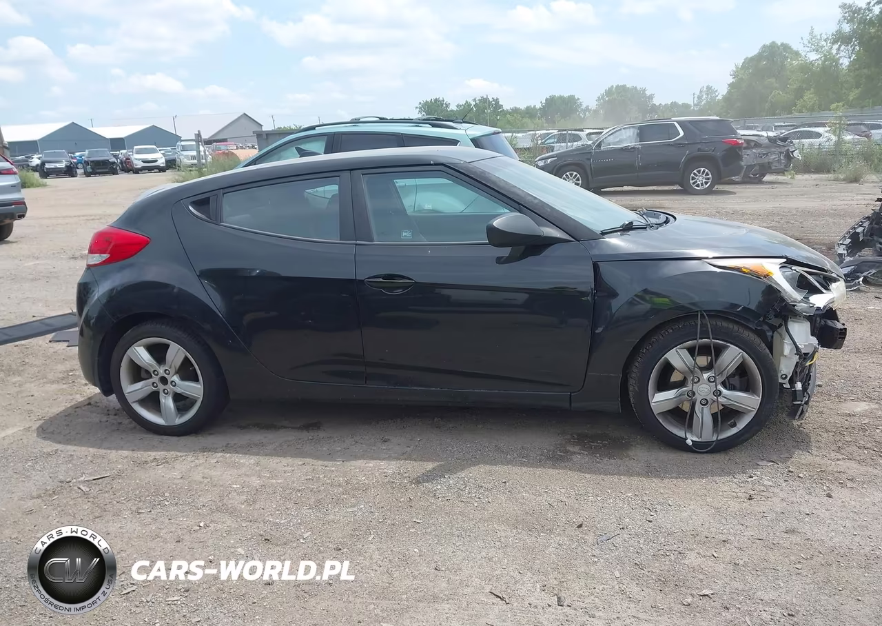 2013 Hyundai Veloster Base W-Black VIN:KMHTC6AD4DU175810 - 13