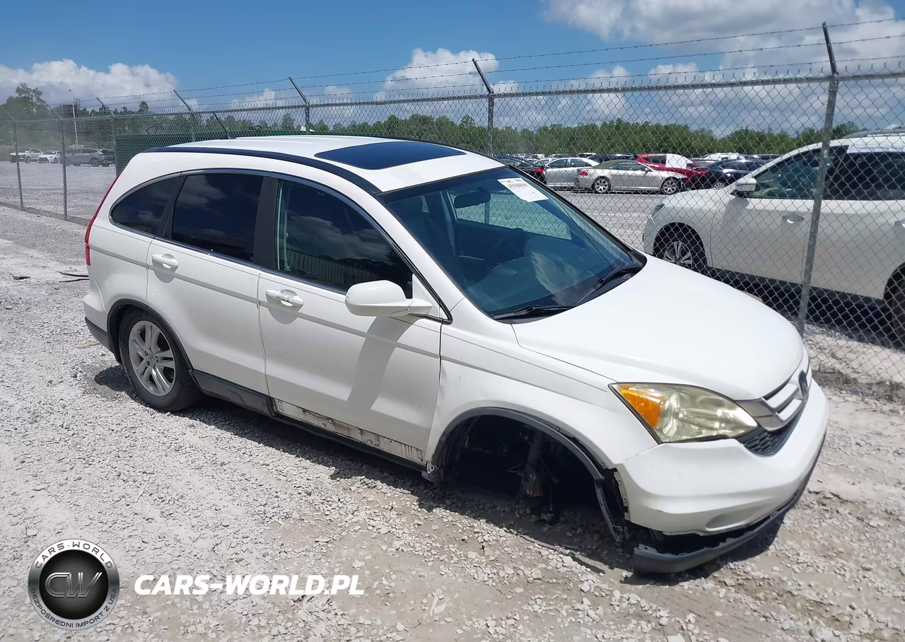2011 Honda Cr-V Ex-L VIN:5J6RE3H74BL039665 - 1