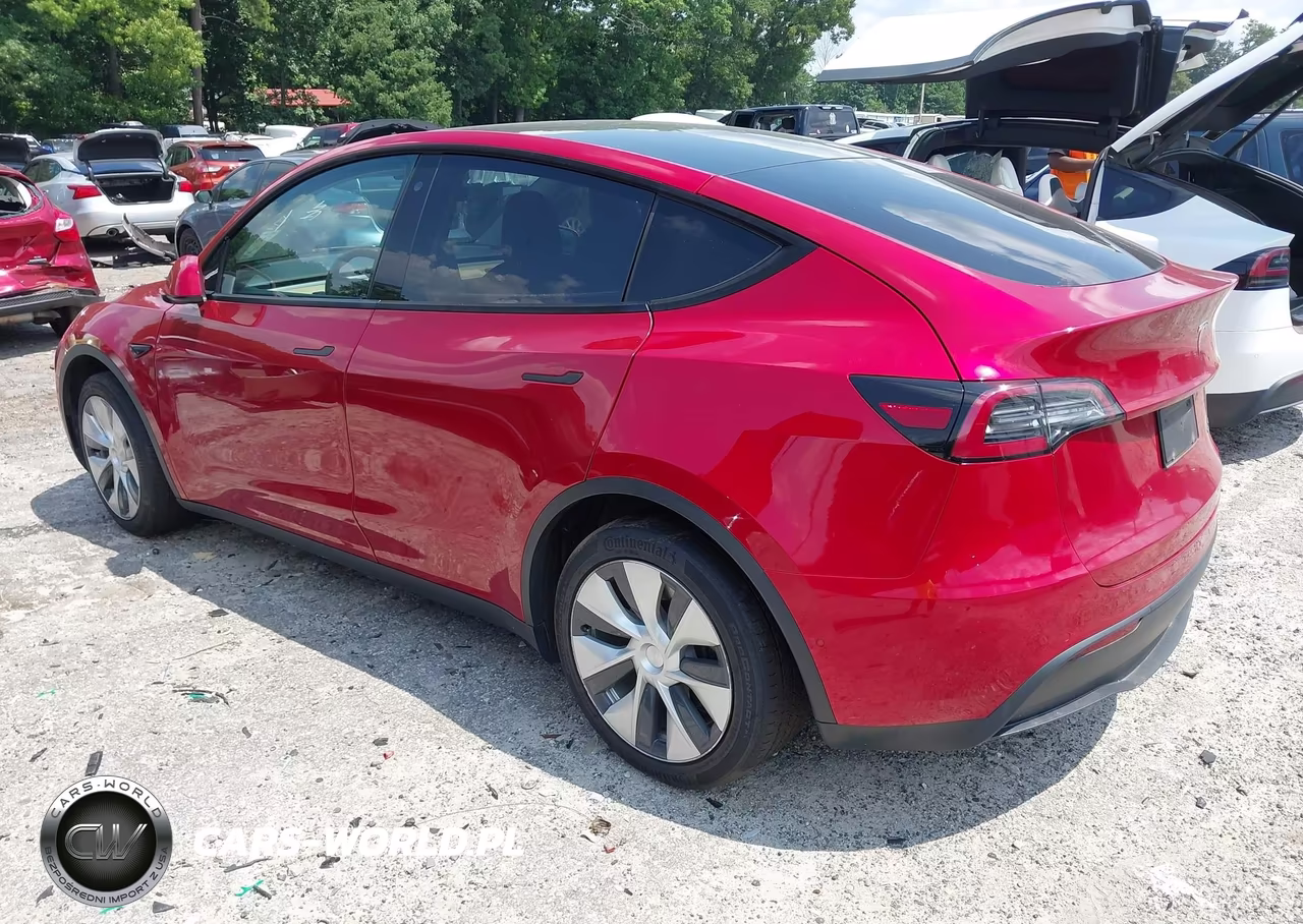 2020 Tesla Model Y Long Range Dual Motor All-Wheel Drive VIN:5YJYGDEE3LF031727 - 3