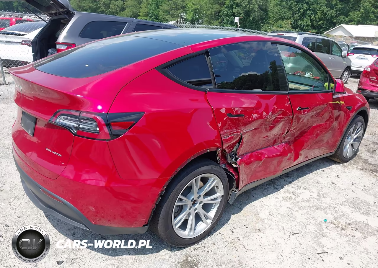 2020 Tesla Model Y Long Range Dual Motor All-Wheel Drive VIN:5YJYGDEE3LF031727 - 4
