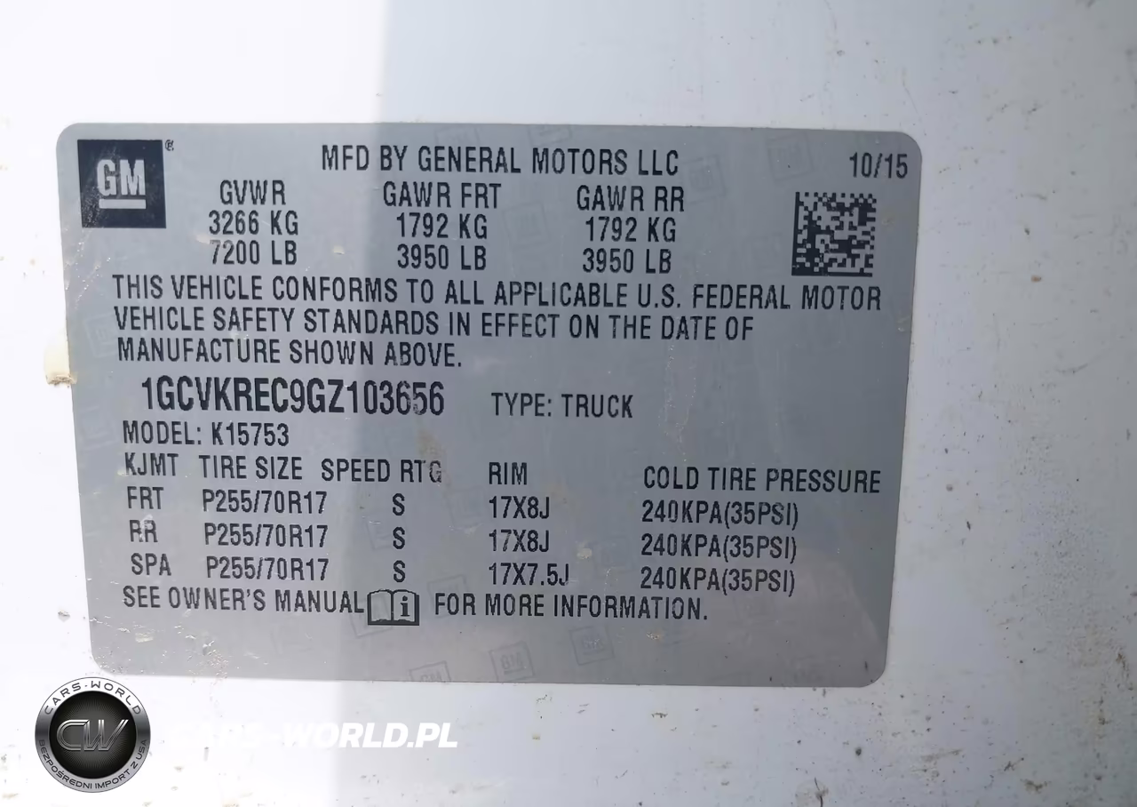 2016 Chevrolet Silverado 1500 Lt VIN:1GCVKREC9GZ103656 - 9