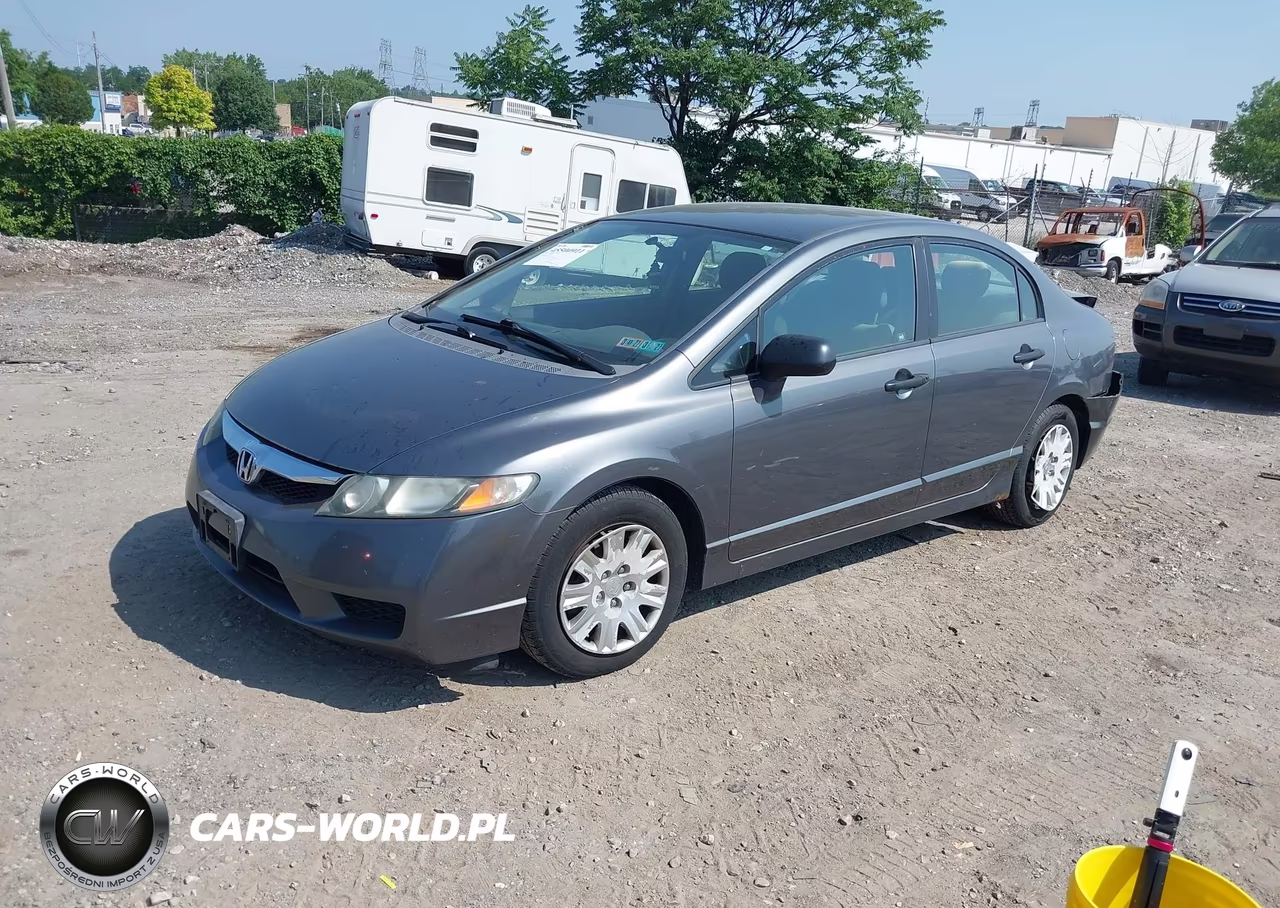 2010 Honda Civic Vp VIN:2HGFA1F37AH314791 - 2