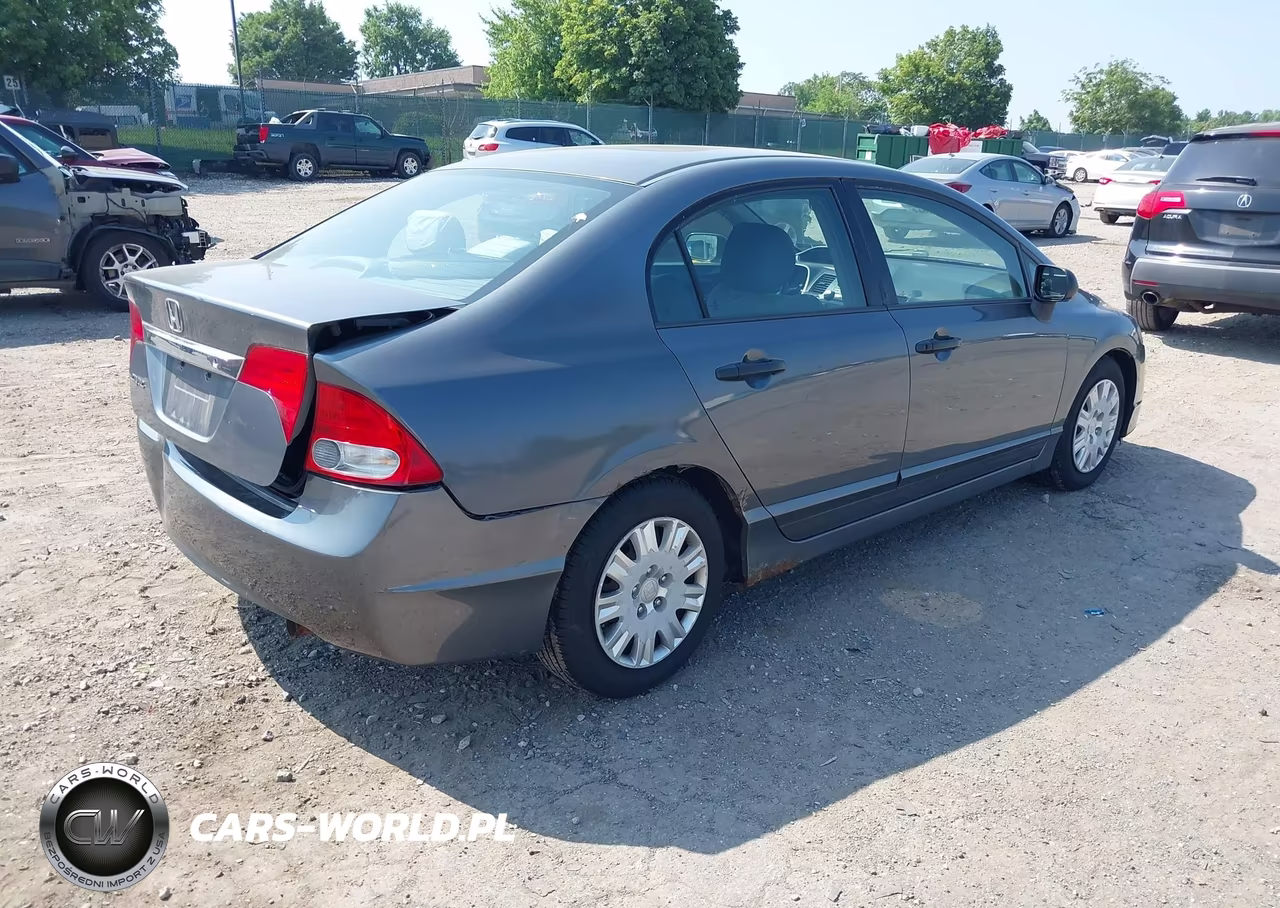 2010 Honda Civic Vp VIN:2HGFA1F37AH314791 - 4