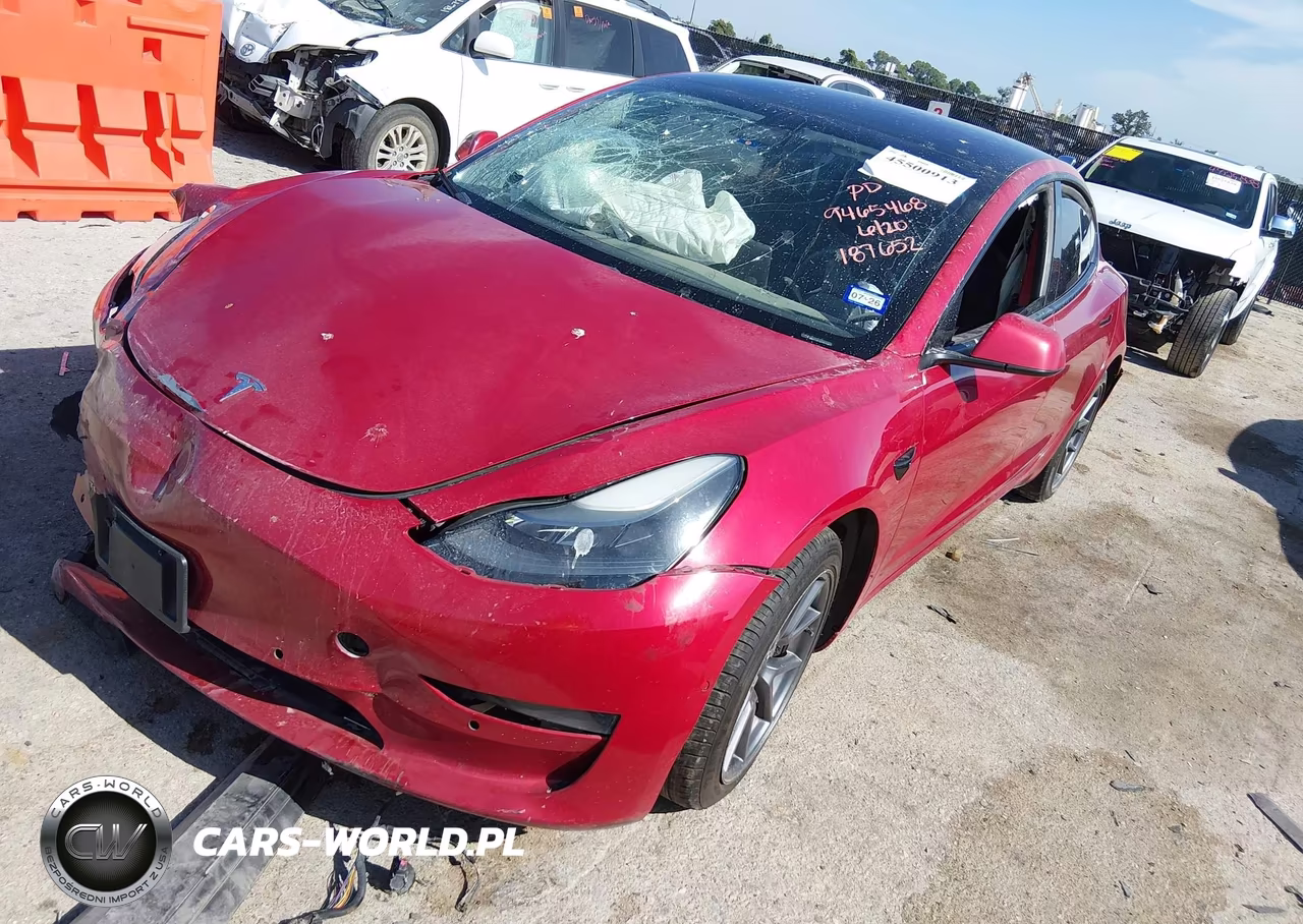 2022 Tesla Model 3 Rear-Wheel Drive VIN:5YJ3E1EA1NF187652 - 2