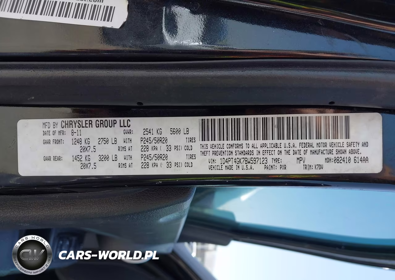 2011 Dodge Nitro Heat VIN:1D4PT4GK7BW597123 - 9
