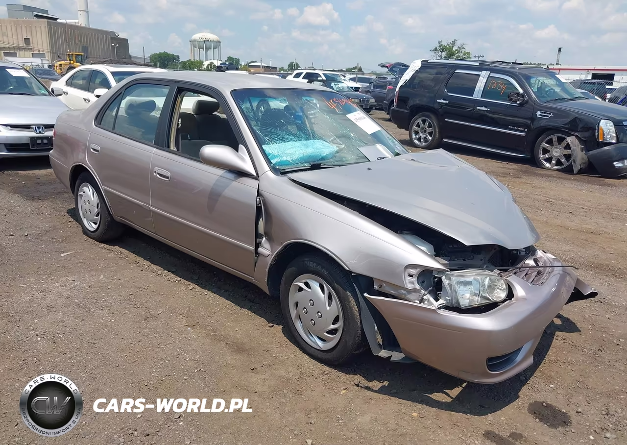 2001 Toyota Corolla Le VIN:2T1BR12E61C432189 - 3