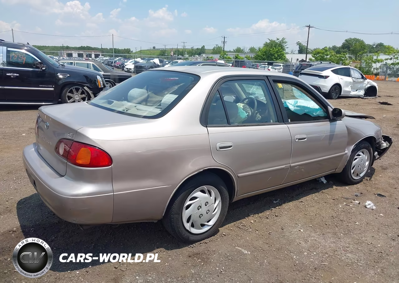 2001 Toyota Corolla Le VIN:2T1BR12E61C432189 - 4