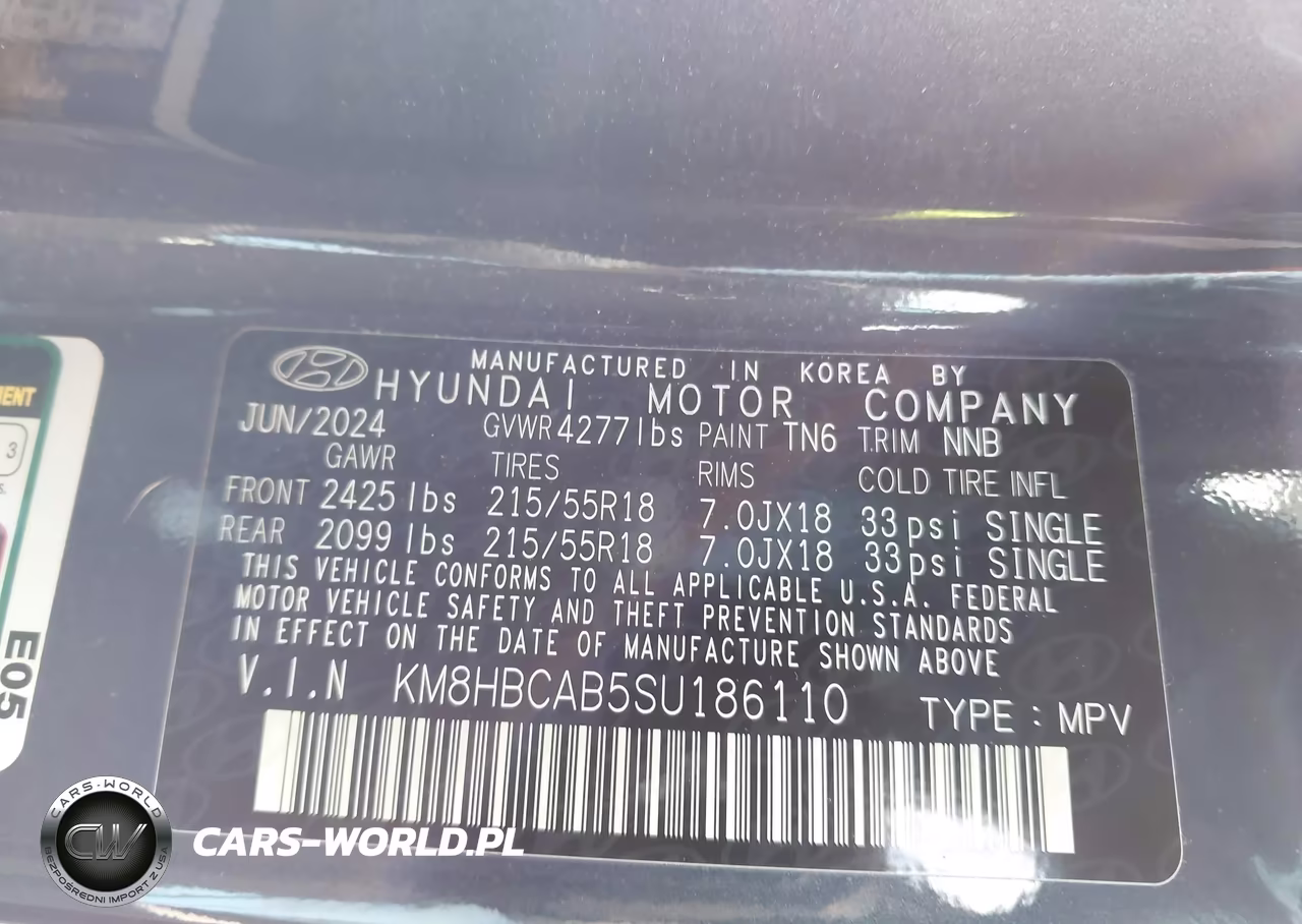 2025 Hyundai Kona Sel VIN:KM8HBCAB5SU186110 - 9