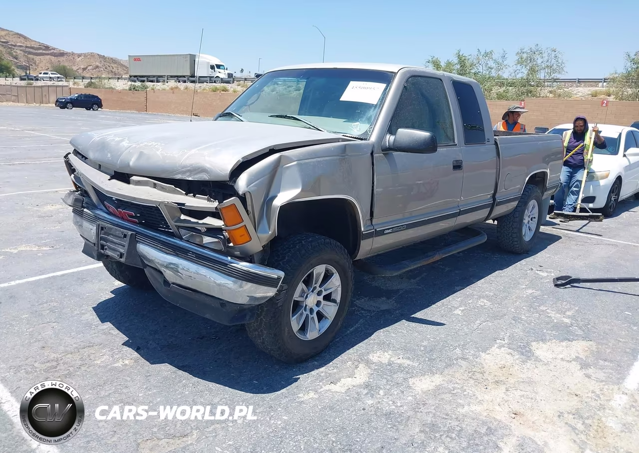 1998 GMC SIERRA 1500 SL WIDESIDE VIN:2GTEC19M0W1533102 - 2