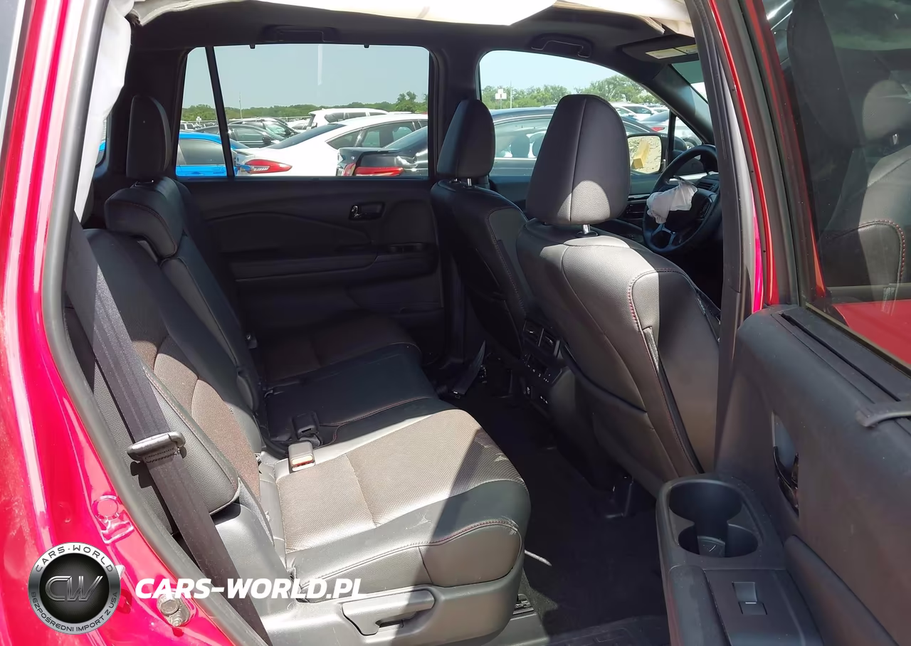 2024 Honda Passport Awd Black VIN:5FNYF8H85RB015778 - 8
