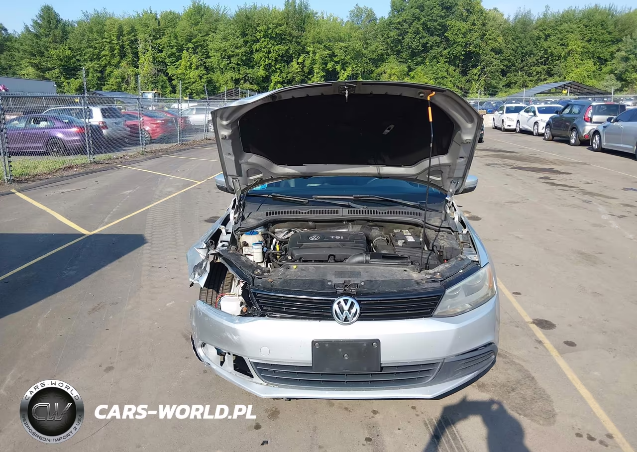 2014 Volkswagen Jetta 1.8T Se VIN:3VWD17AJ1EM240478 - 10