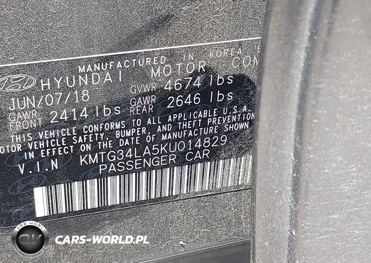 2019 Genesis G70 2.0T Advanced VIN:KMTG34LA5KU014829 - 9