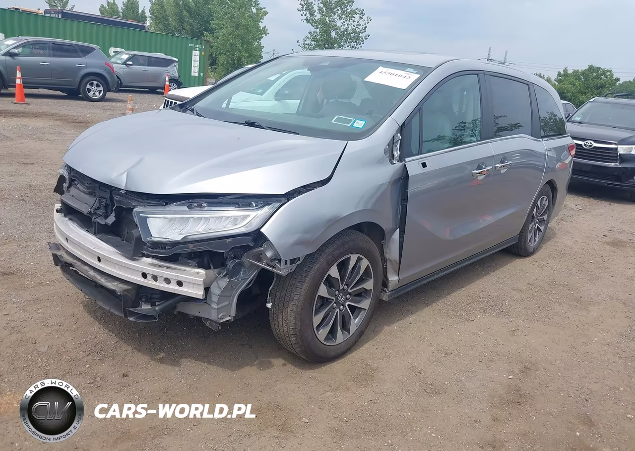 2022 Honda Odyssey Ex-L VIN:5FNRL6H70NB064552 - 2