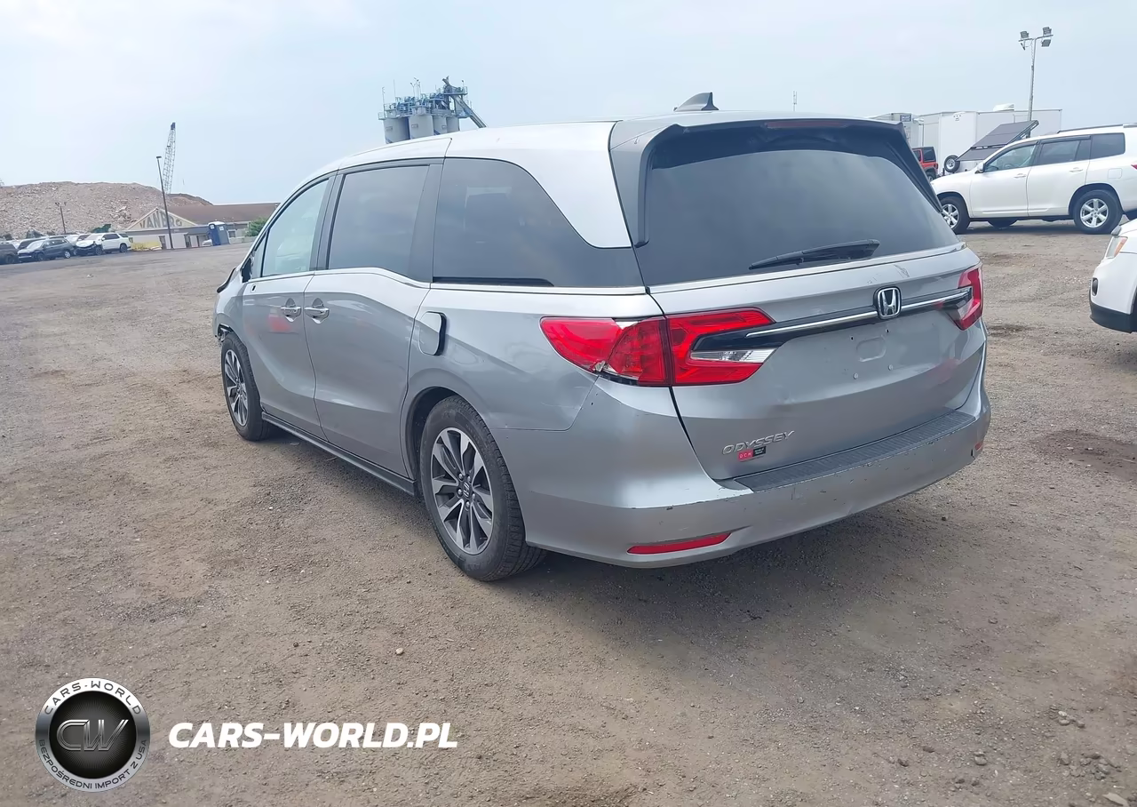 2022 Honda Odyssey Ex-L VIN:5FNRL6H70NB064552 - 3