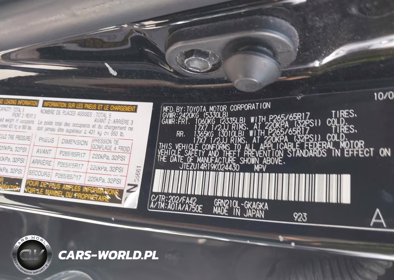 2009 Toyota 4Runner Sr5 V6 VIN:JTEZU14R19K024430 - 9