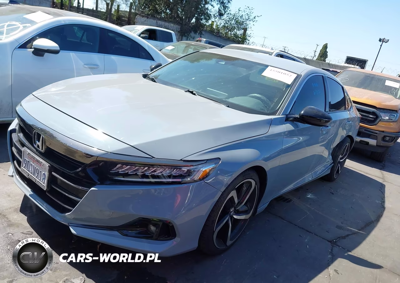 2021 Honda Accord Sport Special Edition VIN:1HGCV1F40MA051580 - 2