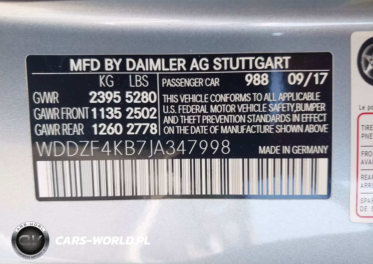 2018 Mercedes-Benz E 300 4Matic VIN:WDDZF4KB7JA347998 - 9