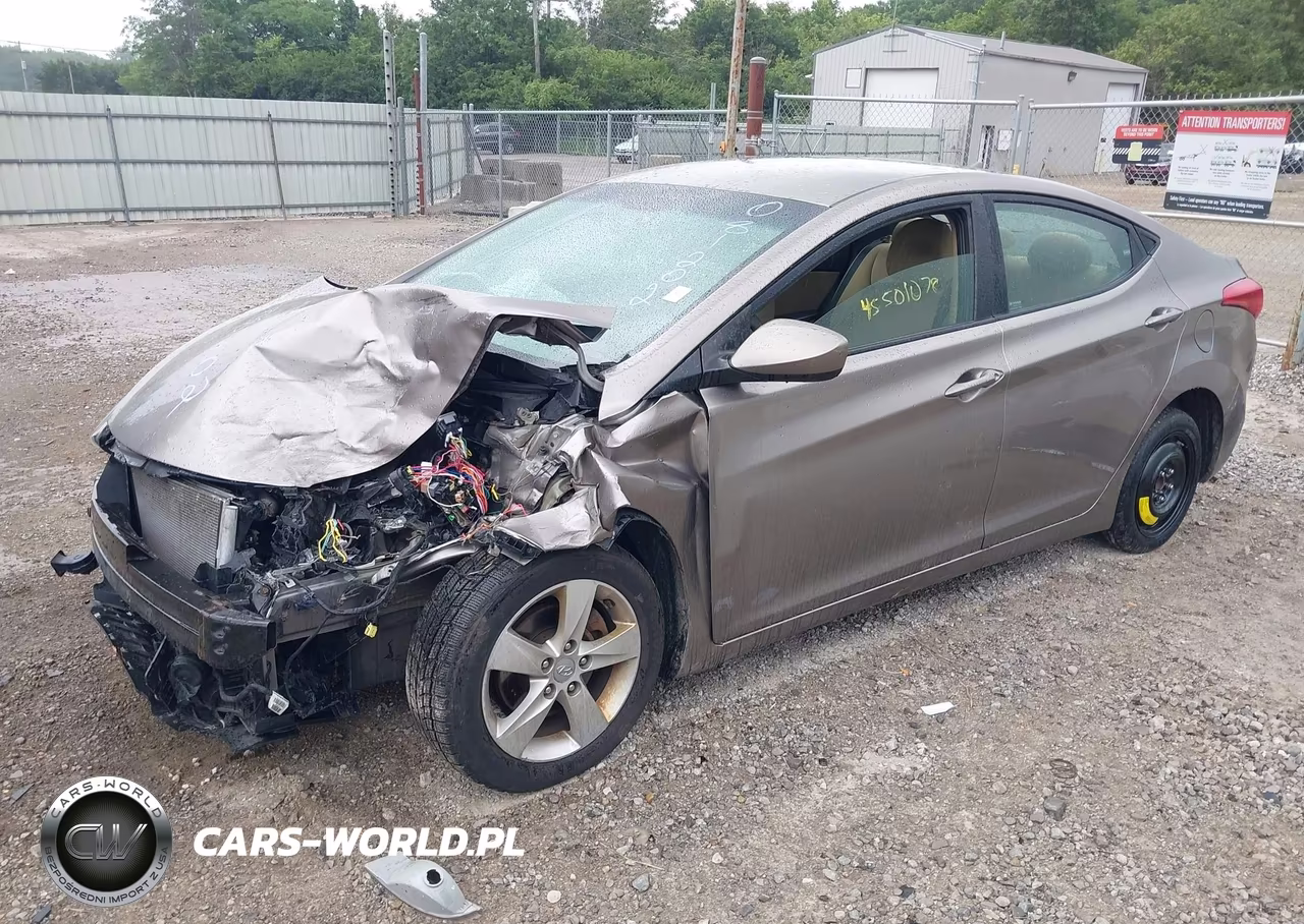 2012 Hyundai Elantra Gls VIN:5NPDH4AE4CH081202 - 2