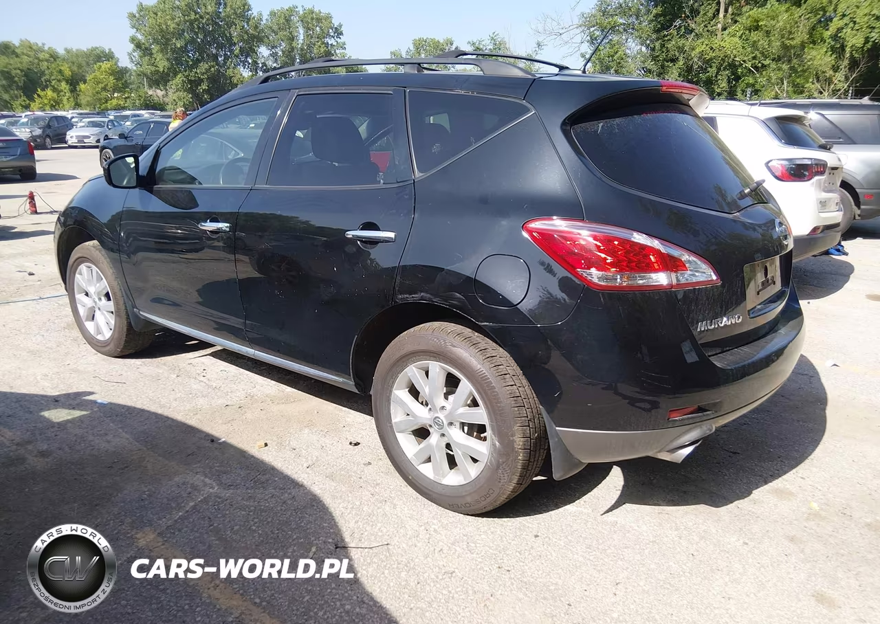 2014 Nissan Murano Sl VIN:JN8AZ1MWXEW516163 - 3