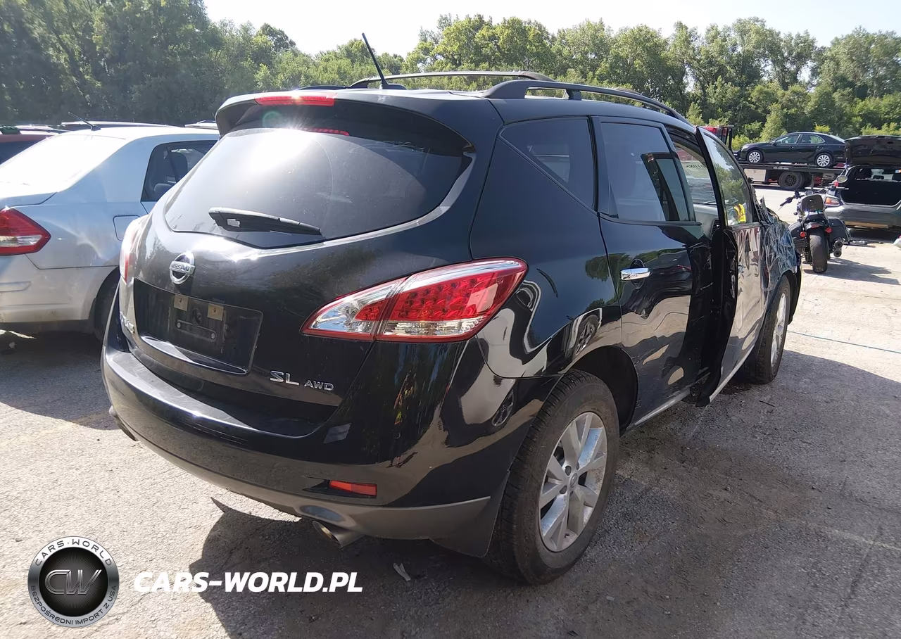 2014 Nissan Murano Sl VIN:JN8AZ1MWXEW516163 - 4