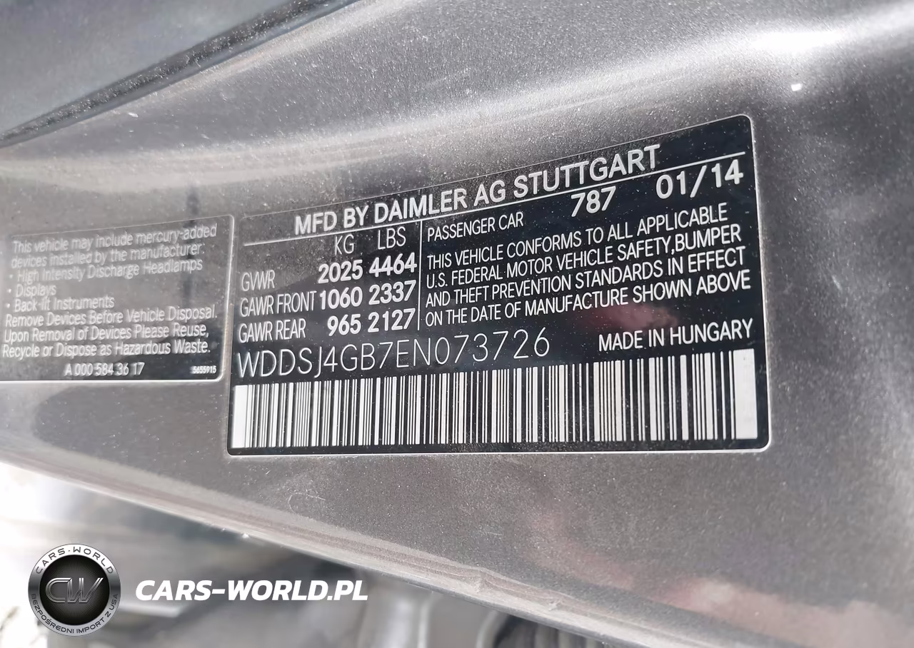 2014 Mercedes-Benz Cla 250 4Matic VIN:WDDSJ4GB7EN073726 - 9