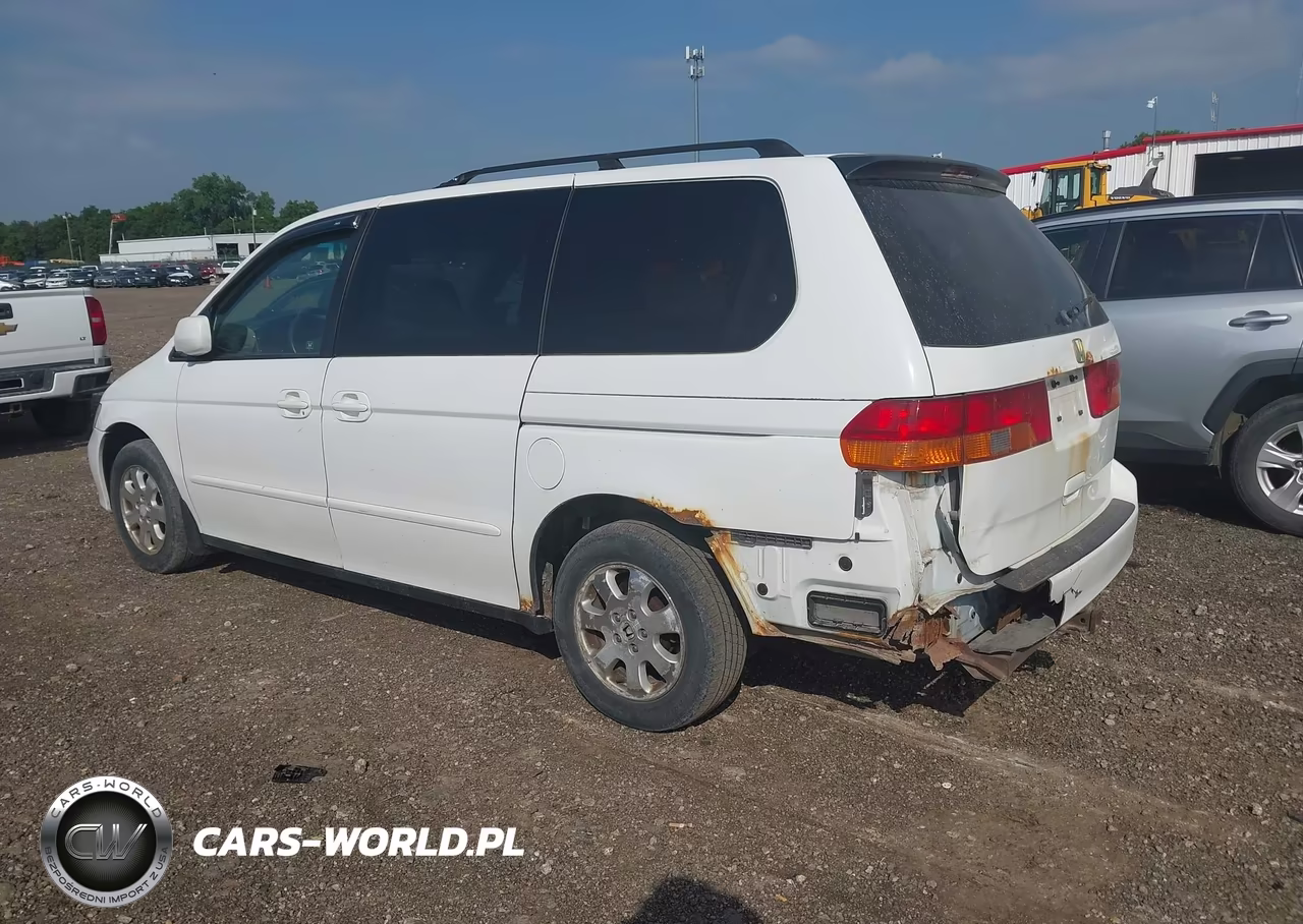 2002 Honda Odyssey Ex VIN:2HKRL18662H582561 - 3