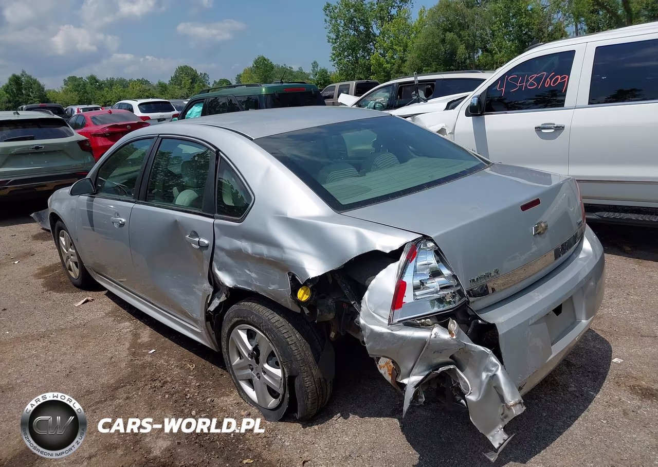 2010 Chevrolet Impala Ls VIN:2G1WA5EK5A1107722 - 3