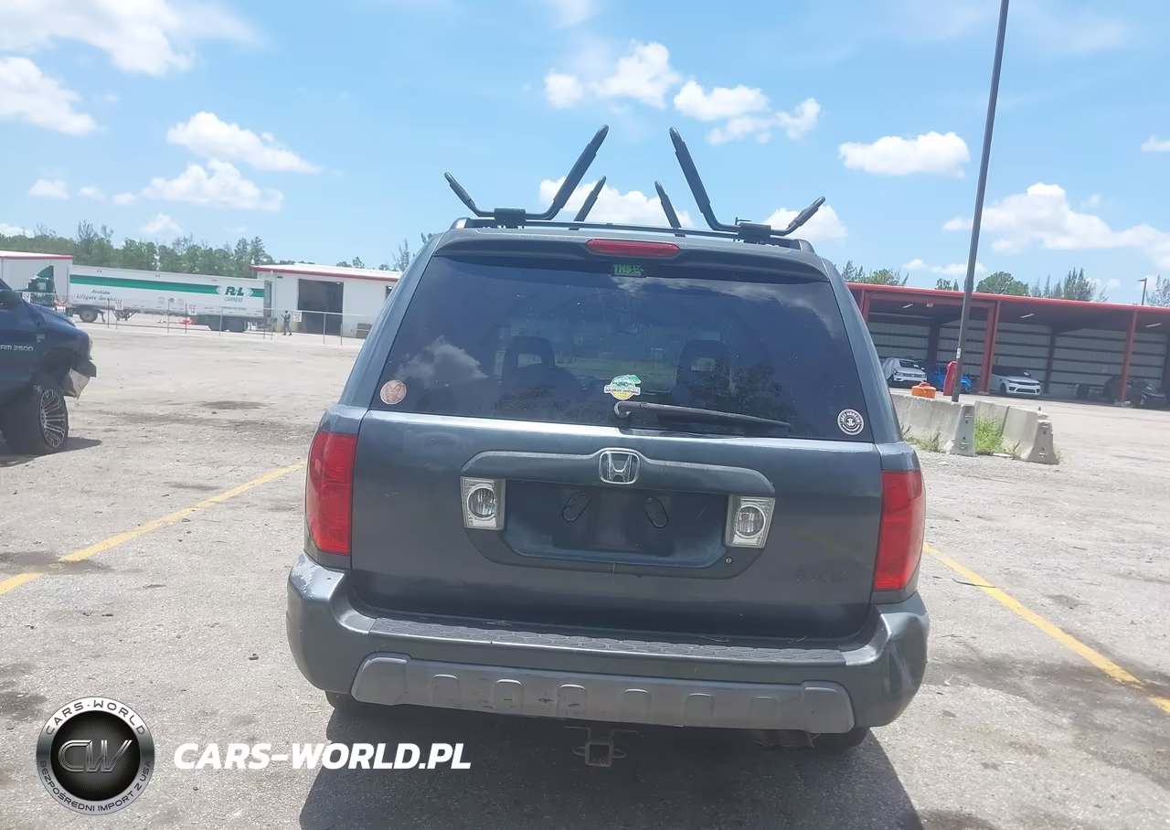 2005 Honda Pilot Ex VIN:5FNYF18495B042917 - 16