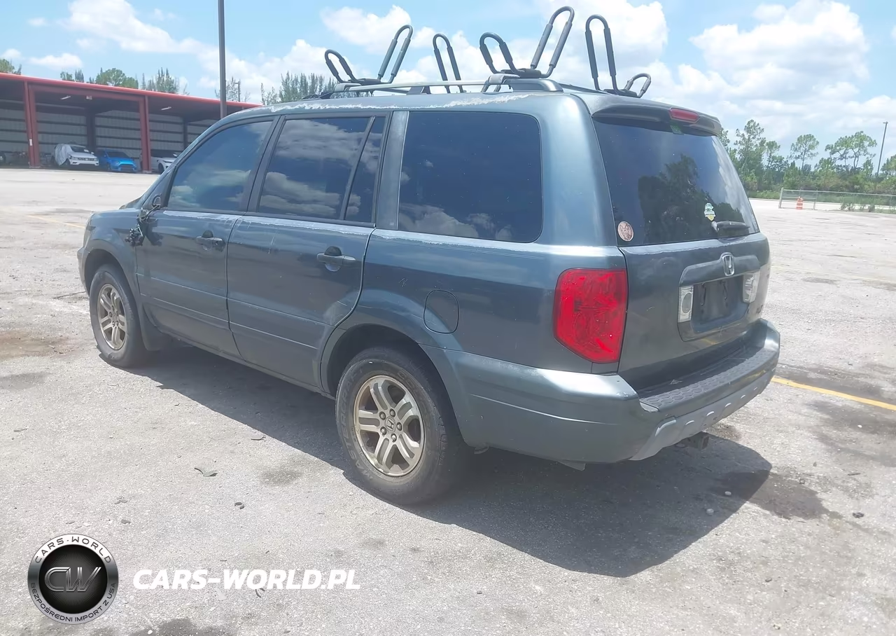 2005 Honda Pilot Ex VIN:5FNYF18495B042917 - 3