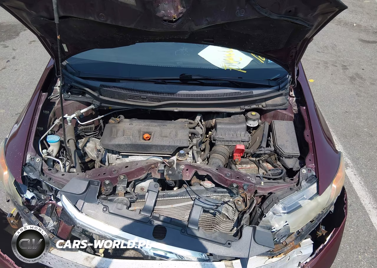 2012 Honda Civic Lx VIN:2HGFB2F57CH590394 - 10